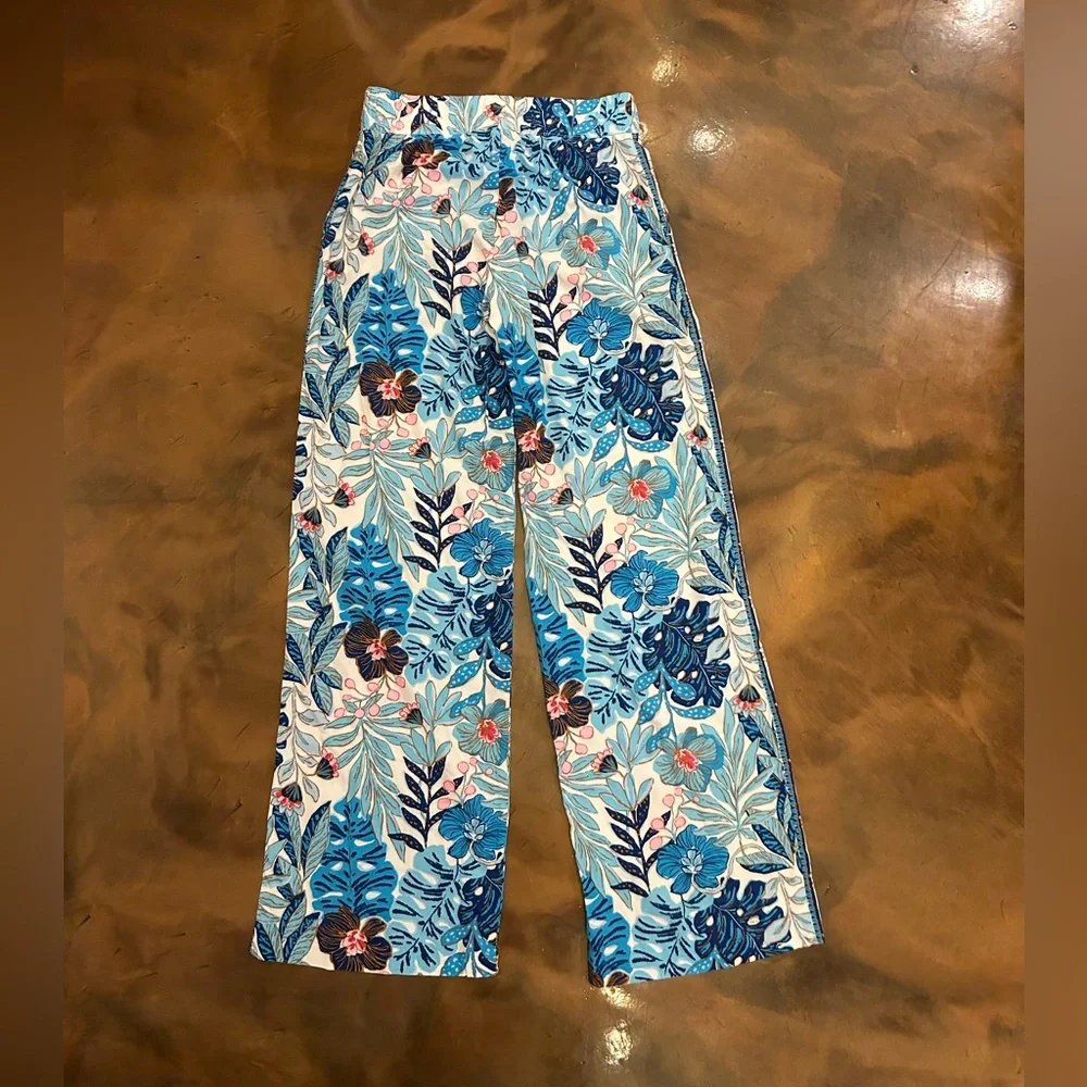 LILLY PULITZER - Bal Harbour Stretch Pant Breezy Aqua NWT